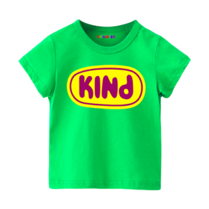 Kind - Kids Short Sleeve Cotton T-Shirt - Childies.com