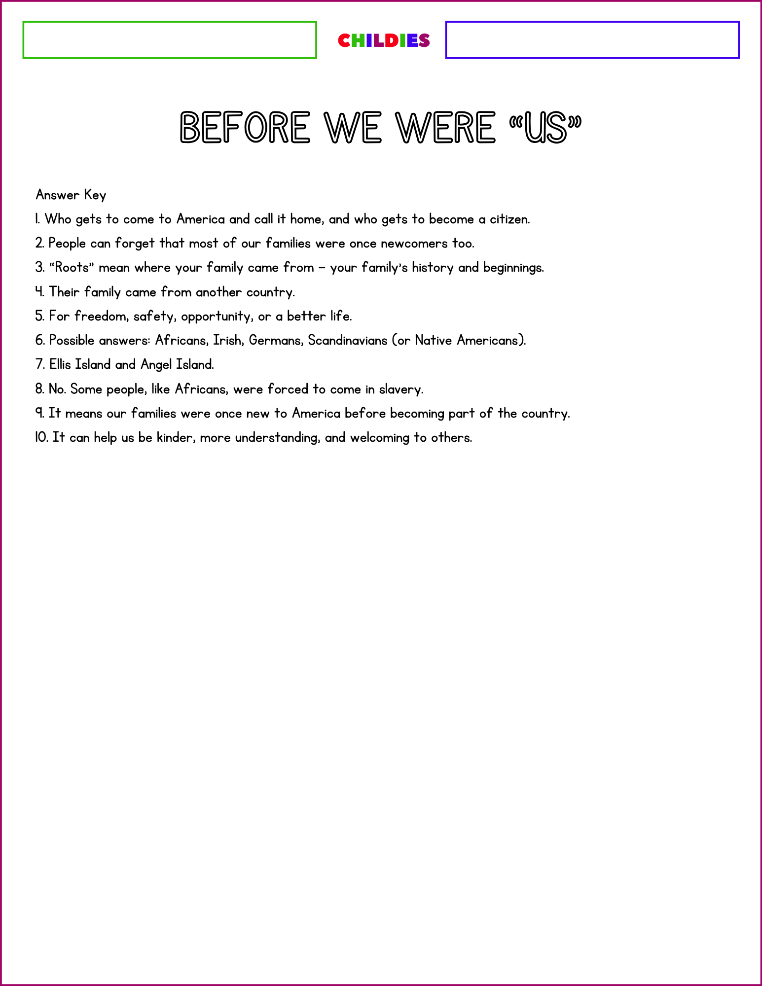 Before We Were "US" - Childies Academy® - Image 5