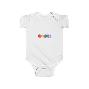 Infant Bodysuit - 'CHILDIES' Rainbow Baby Onesie, Cute Colorful Newborn Gift