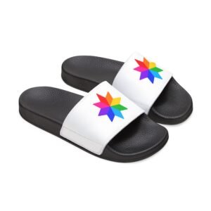 Youth Starburst Rainbow Slide Sandals Hello Childies