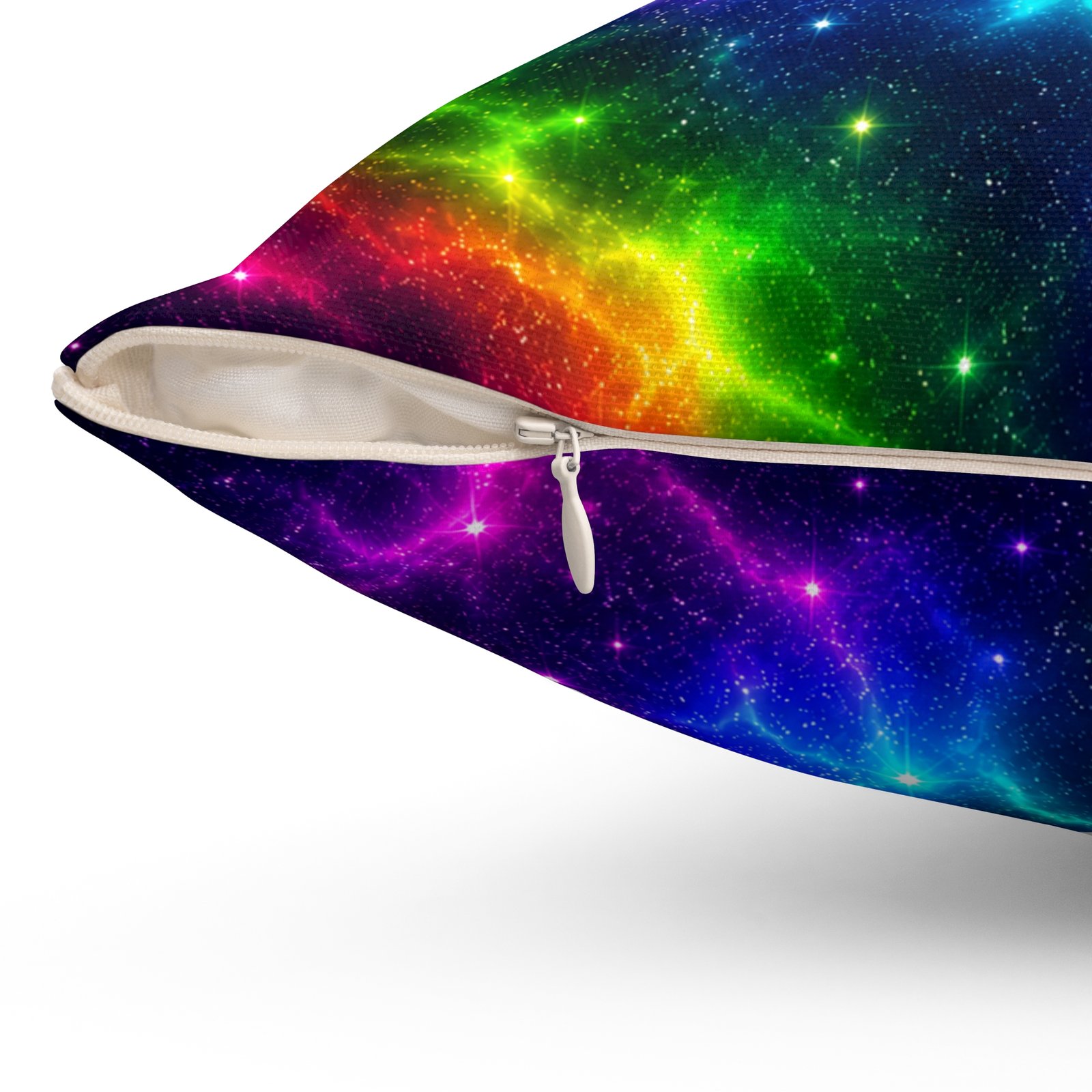 Happy Birthday Galaxy Throw Pillow — Colorful Cosmic Birthday Cushion Hello Childies - Image 21