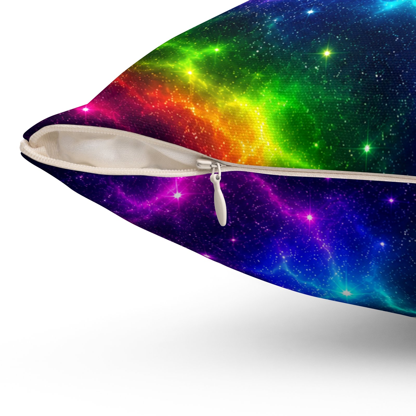 Happy Birthday Galaxy Throw Pillow — Colorful Cosmic Birthday Cushion Hello Childies - Image 12