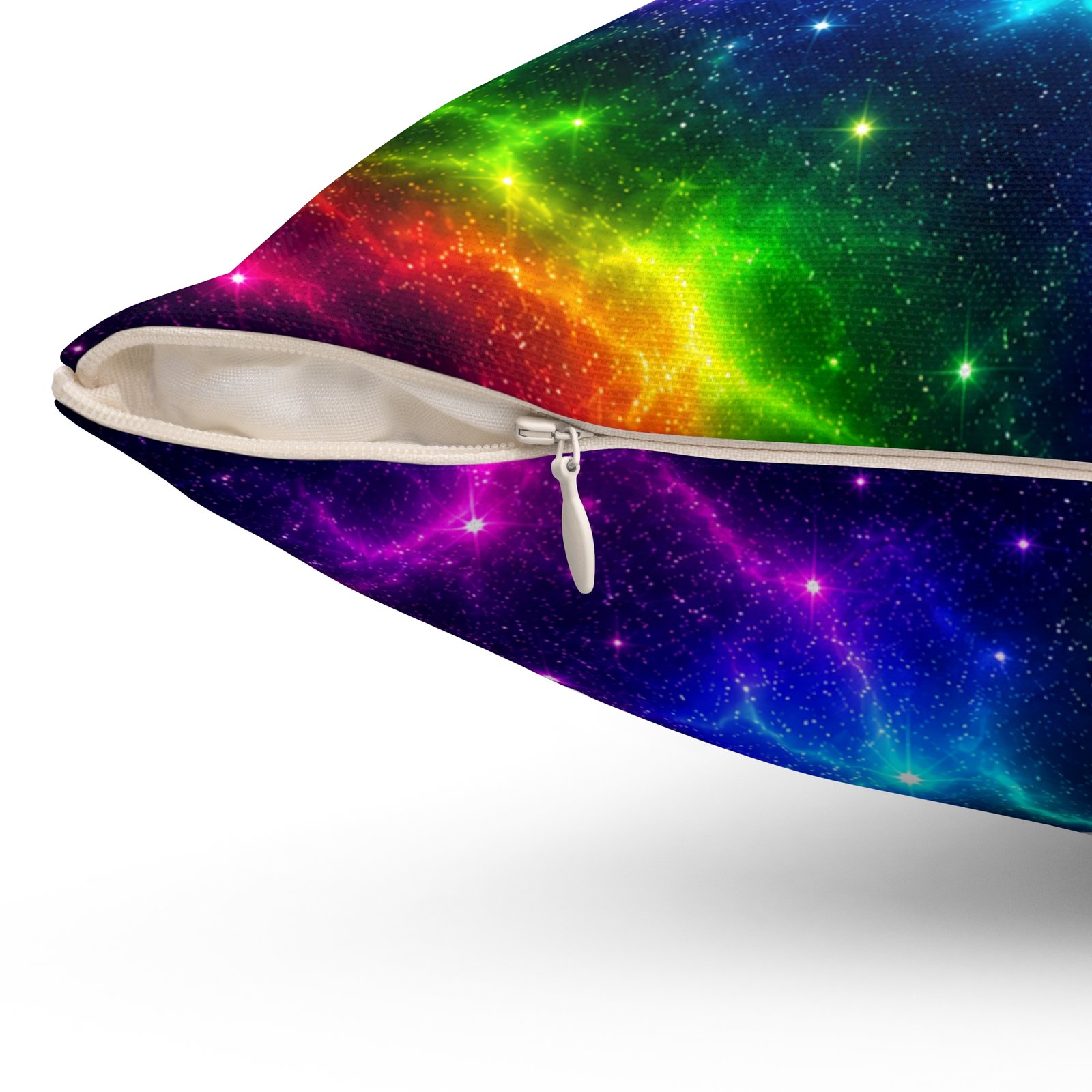 Happy Birthday Galaxy Throw Pillow — Colorful Cosmic Birthday Cushion Hello Childies - Image 18