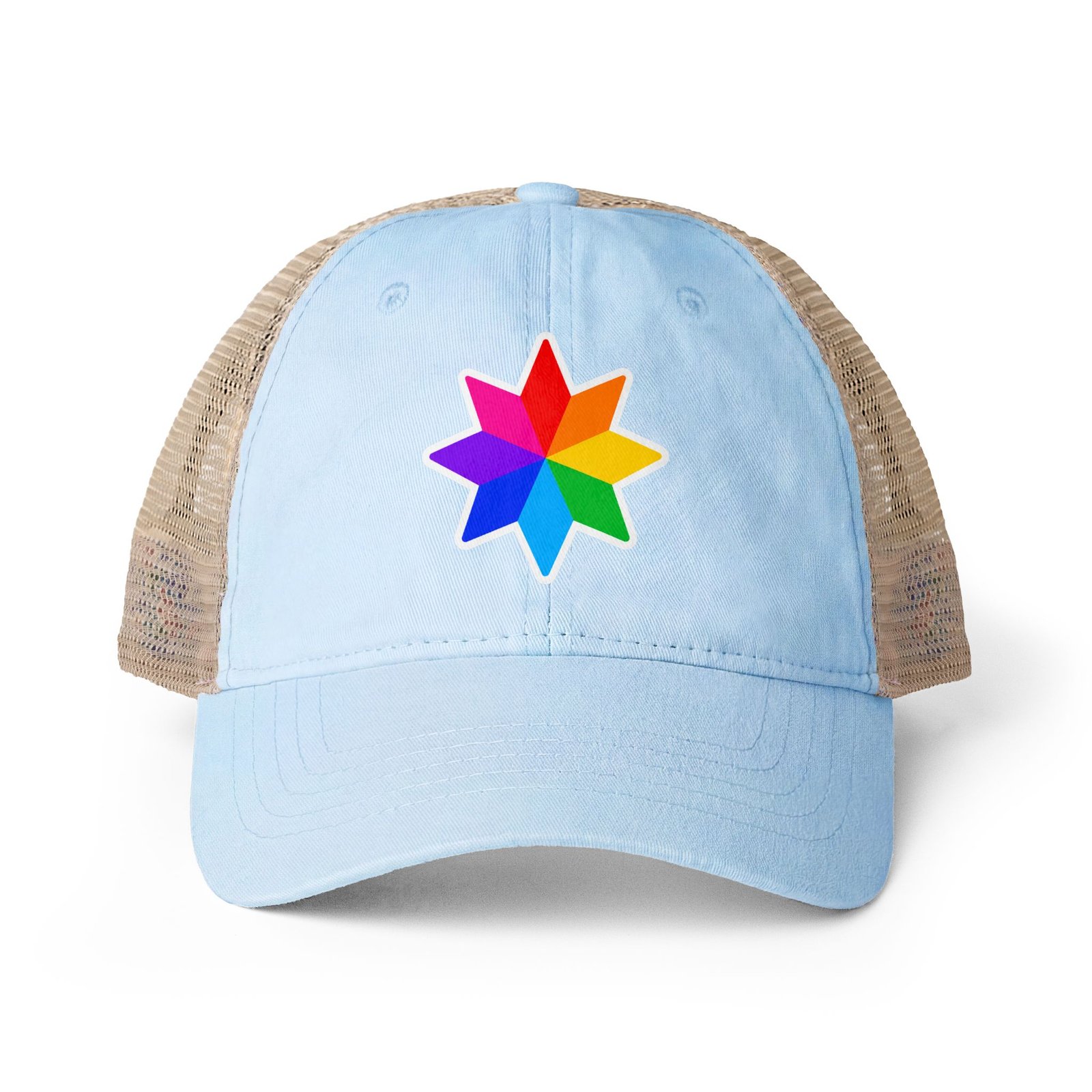 Women's Washed Mesh-Back Cap Hello Childies - Image 3