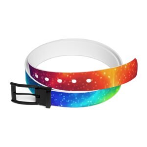 God's Bow Gradient Belt — Colorful Tie-Dye Fashion Belt for Casual & Great Looks Hello Childies