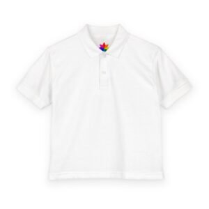 Youth Polo Shirt — Hello Childies® Performance Cotton-Blend School Uniform