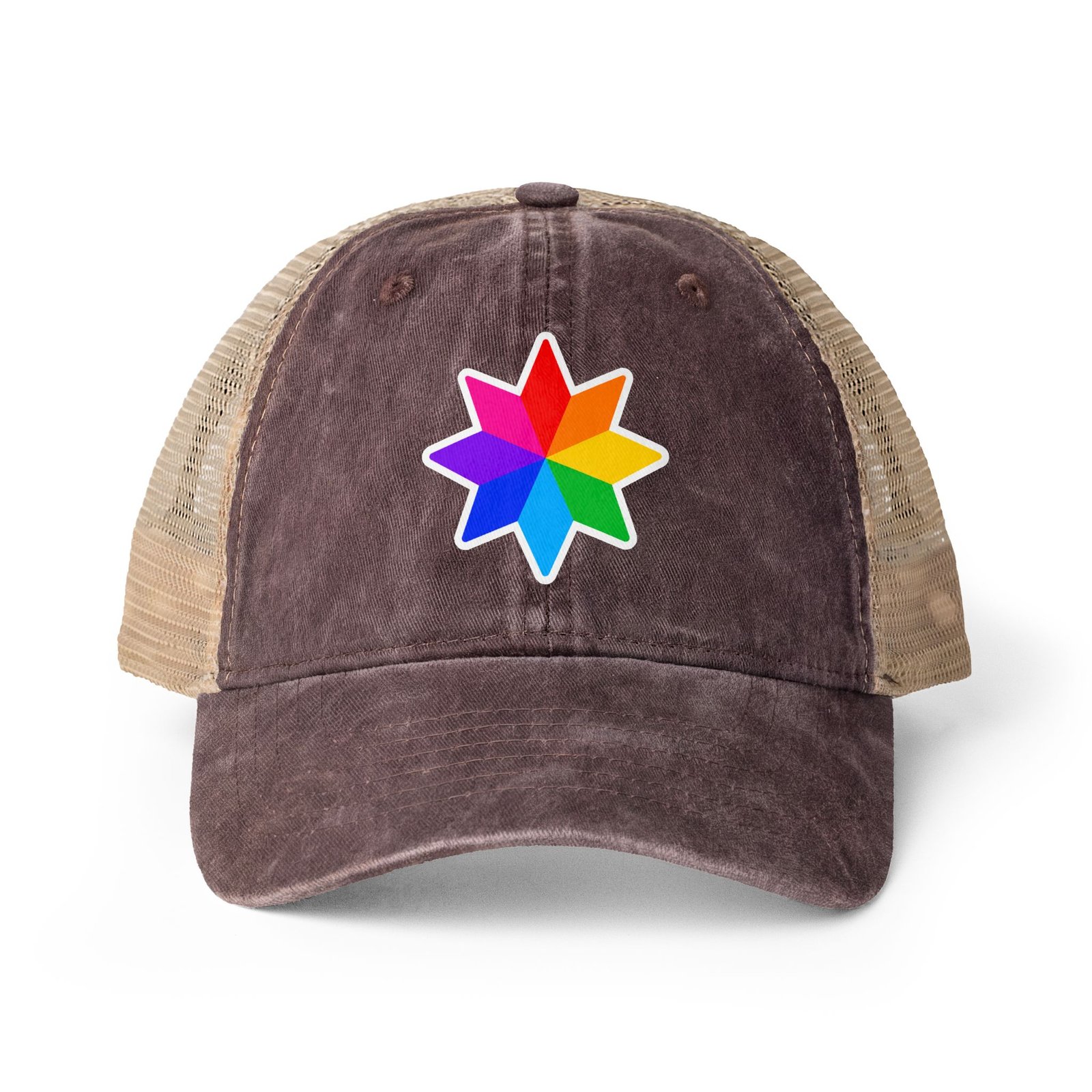 Women's Washed Mesh-Back Cap Hello Childies - Image 5