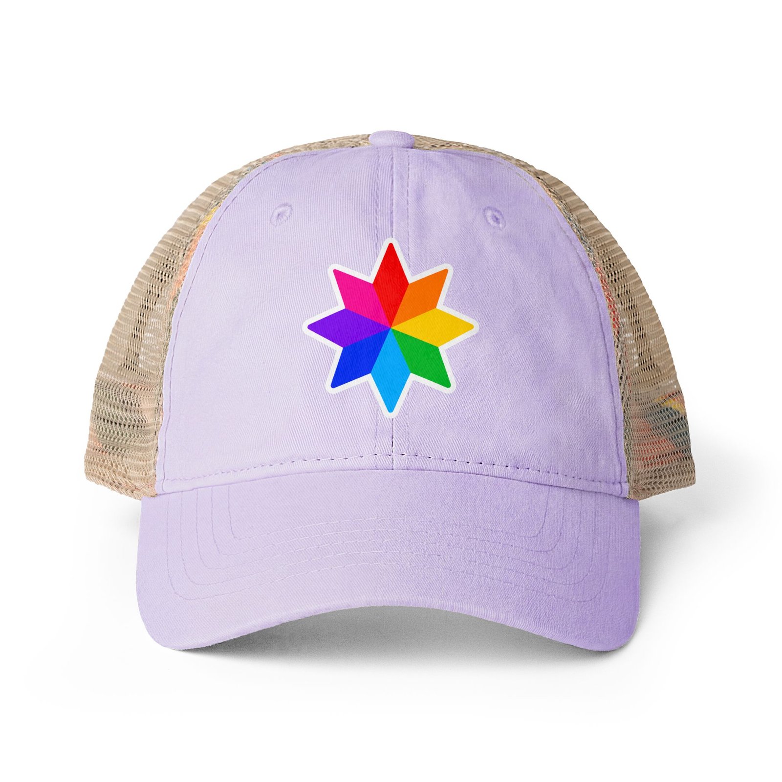 Women's Washed Mesh-Back Cap Hello Childies - Image 11