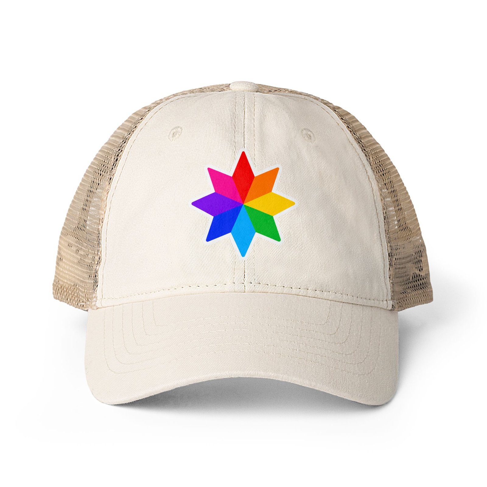 Women's Washed Mesh-Back Cap Hello Childies - Image 27