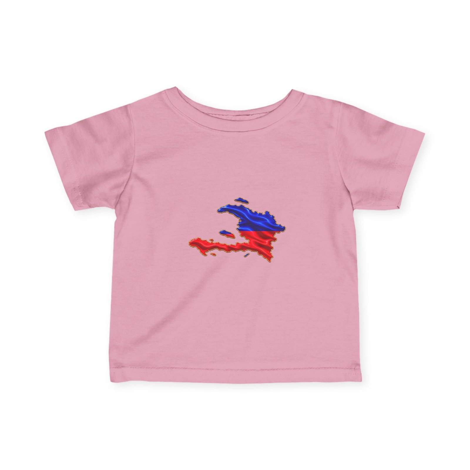 Haiti Flag Map Infant Tee — Baby Jersey T‑Shirt with Red & Blue Haiti Map Design CHILDIES - HELLO CHILDIES - Image 28