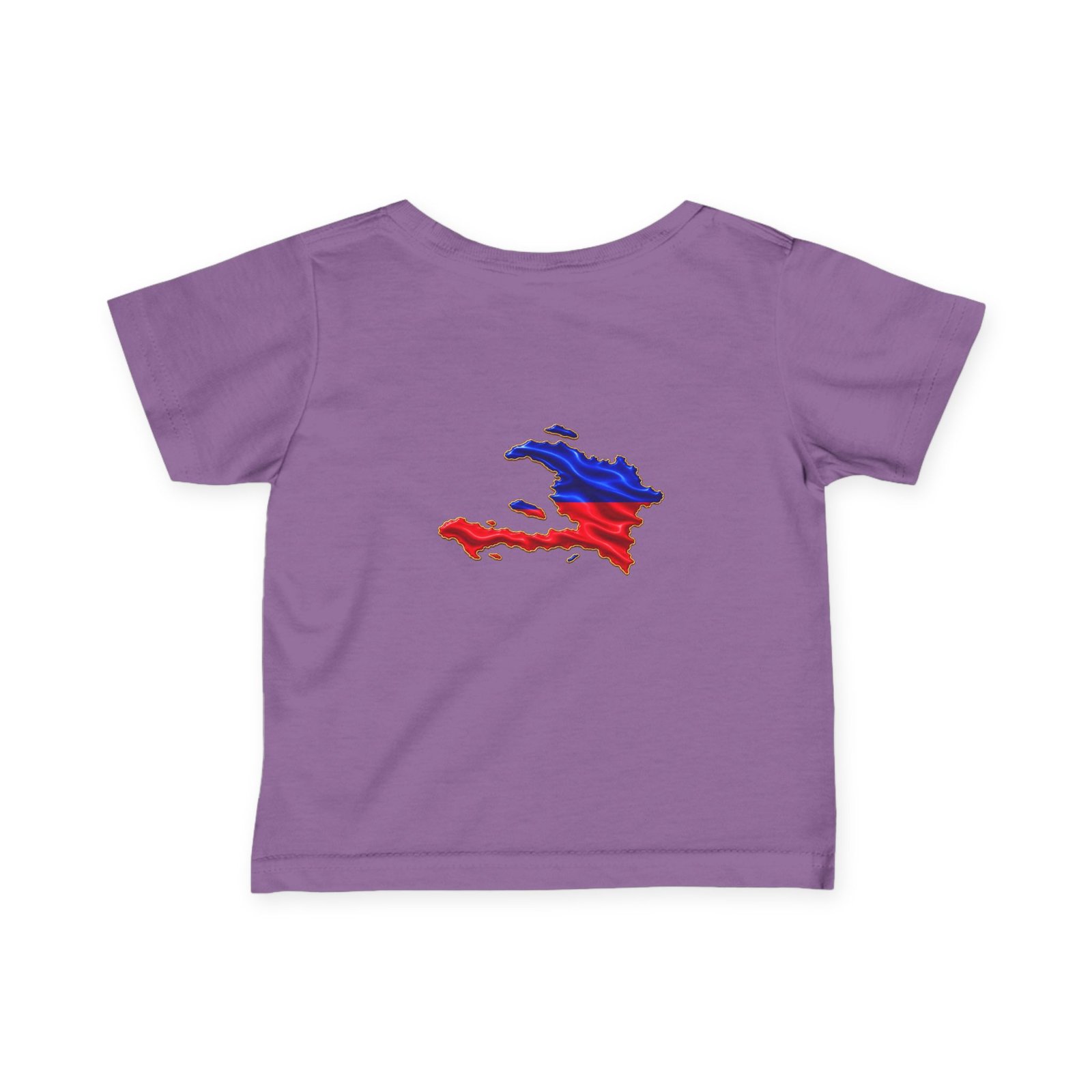 Haiti Flag Map Infant Tee — Baby Jersey T‑Shirt with Red & Blue Haiti Map Design CHILDIES - HELLO CHILDIES - Image 26