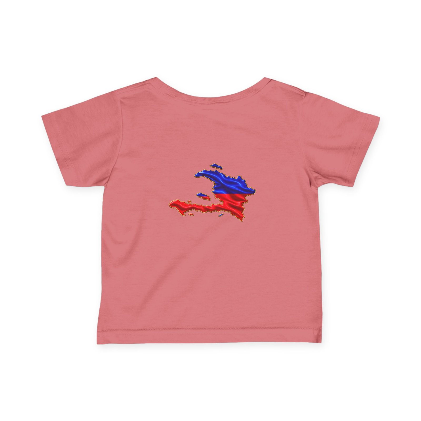 Haiti Flag Map Infant Tee — Baby Jersey T‑Shirt with Red & Blue Haiti Map Design CHILDIES - HELLO CHILDIES - Image 38